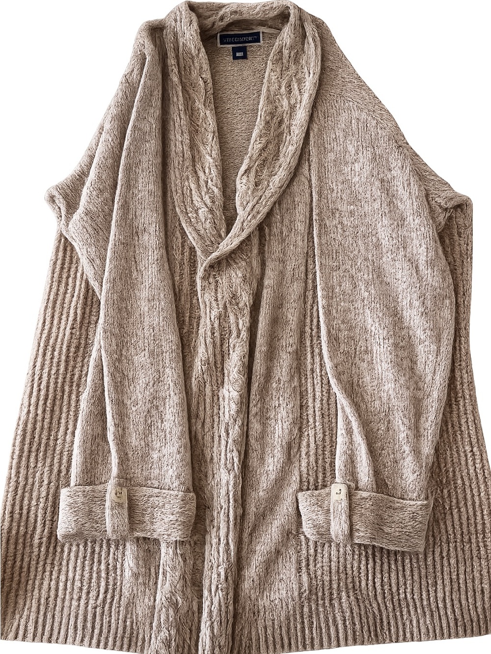 Karen Scott Tan Marled Knit Sweater  XL
EUC - Picture 7 of 7